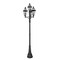 Z-Lite Westover 3 Light Outdoor Post Mount Fixture, 33.25in. W x 125.75in. H, Black 580PHB-4-564P-BK - alternate 5